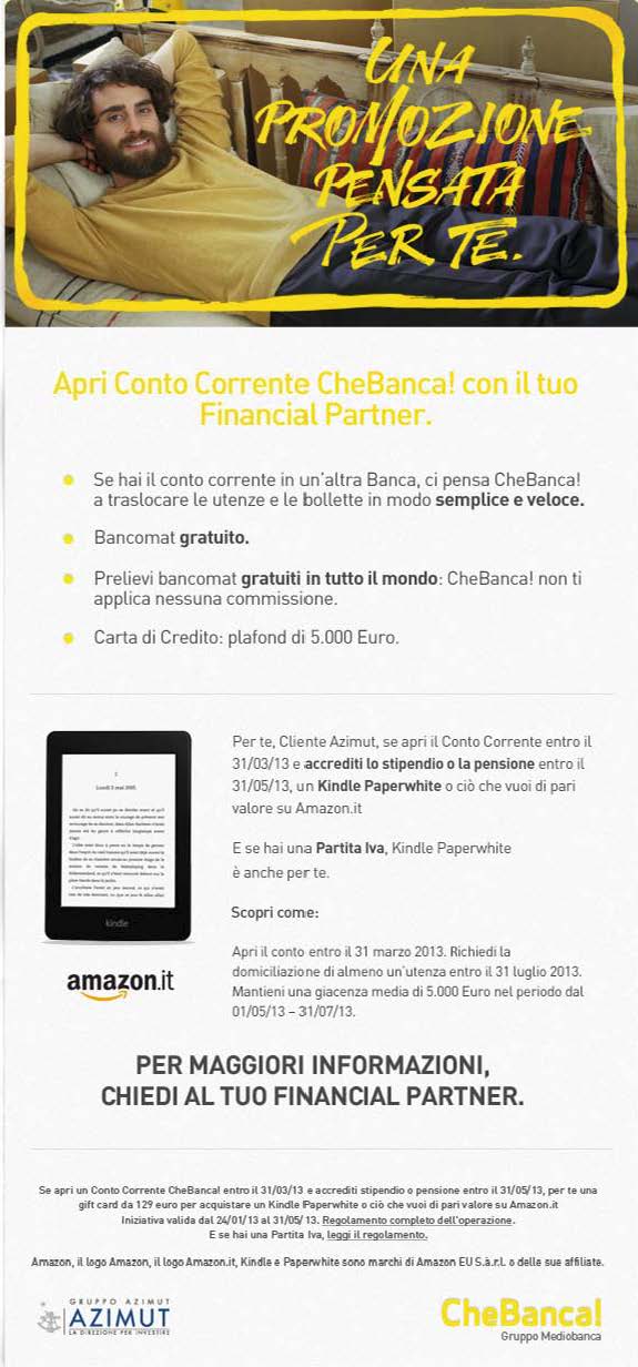 Una promozione pensata per te